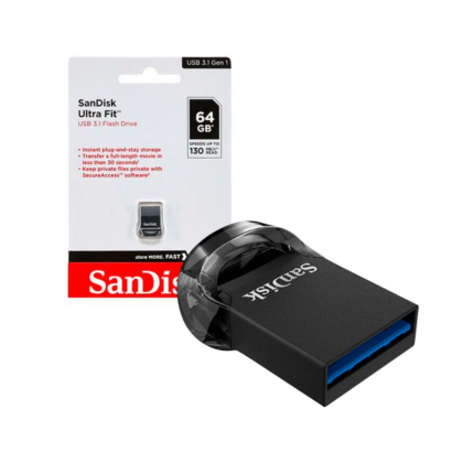 PEN DRIVE 64 GB SANDISK ULTRA FIT USB 3.2 SDCZ430-064G-G46